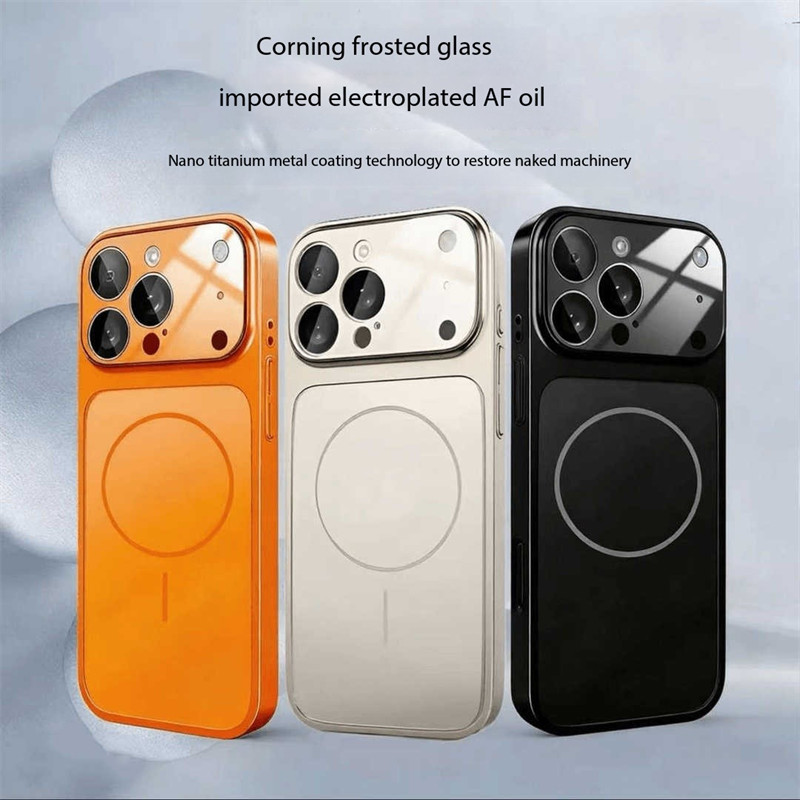 Thay đổi sang 17 giây Ốp điện thoại tương thích cho iPhone 17 Air 16 15 14 13 Pro Max 17Pro Vỏ sạc không dây từ tính Funda vỏ chống sốc