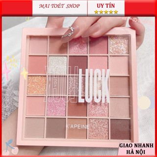  Bảng phấn mắt K'APEINE 25 ô Size lớn makeup tông cam hồng đào,phấn mắt chính hãng nội địa trung 