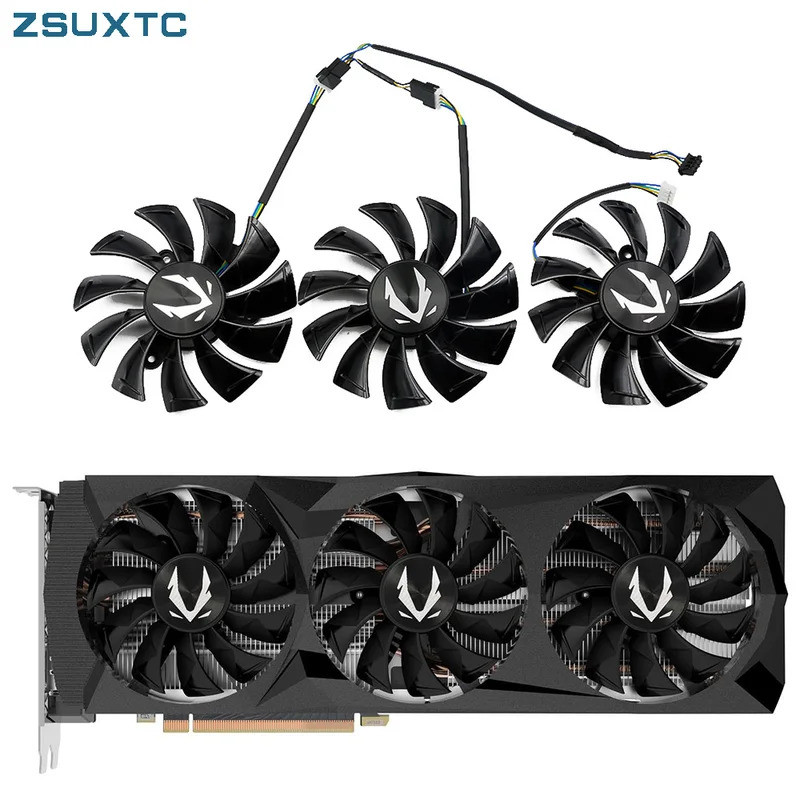 87MM GA92S2U RTX2080Ti Card Đồ Họa Quạt Làm Mát Cho ZOTAC GAMING GeForce RTX 2080 2070 2080 Ti AMP C