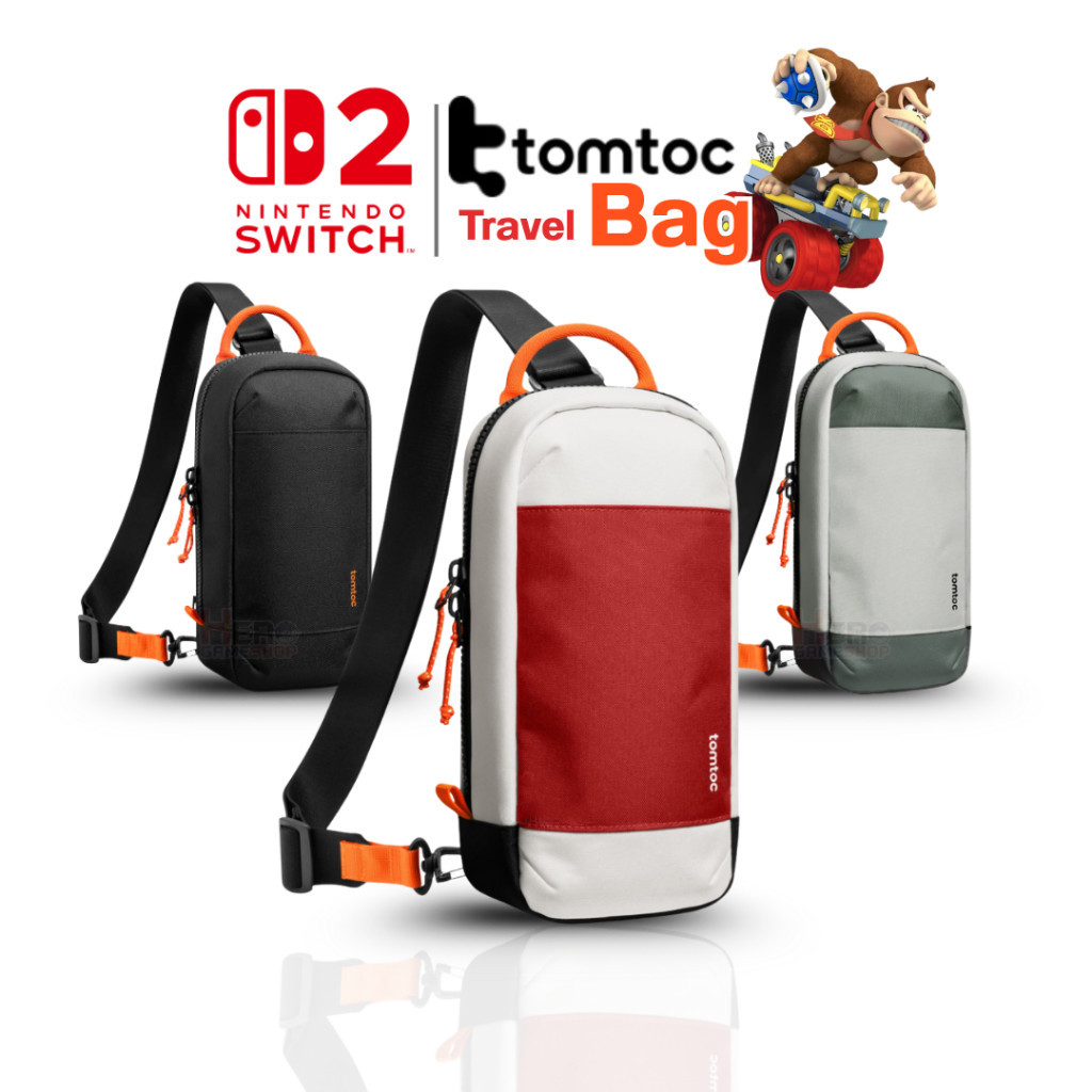 Túi du lịch Tomtoc Gameon-G49 - Vỏ bảo vệ Switch 2 với 360° Bảo vệ, lưu trữ tất cả trong một