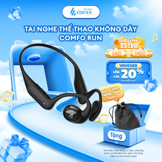 Tai Nghe Thể Thao Không Dây EDIFIER COMFO RUN | Sử Dụng Đến 16H | App Tùy Chỉnh | Thiết Kế Nhẹ | Bảo Hành 15 Tháng