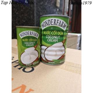 NƯỚC CỐT DỪA WONDERFARM 160ml/400ml