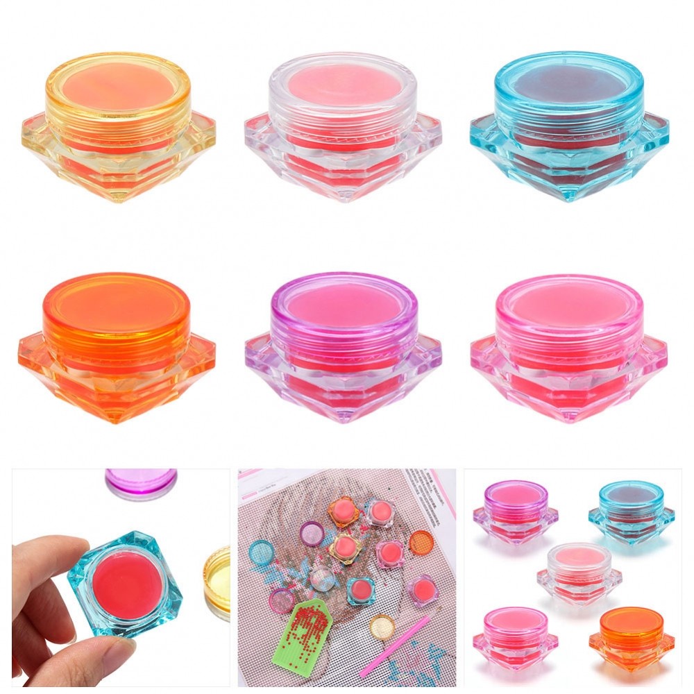 [DOLLDOLL-VN]5D Diamond Painting Tool Set Glue Clay for Point Drill Pen DIY Craft Accessories