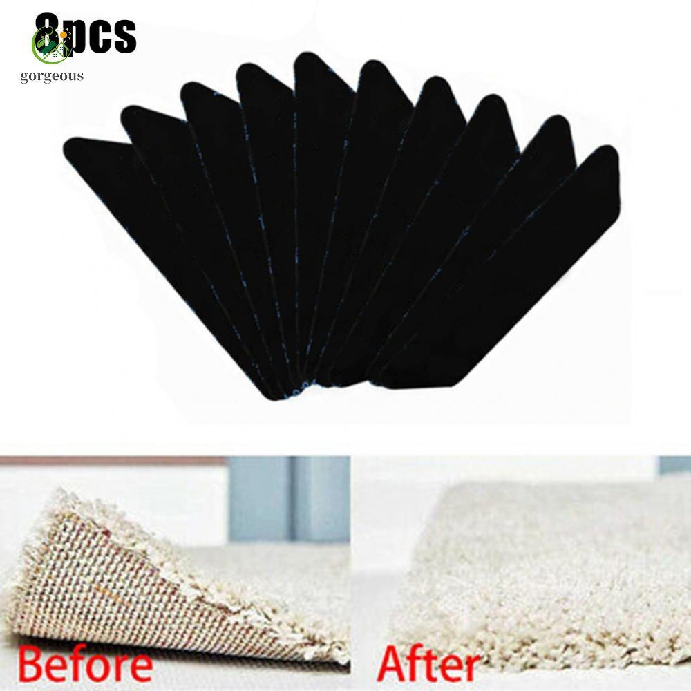 [FUXIN]Secure Your Rugs Set of 8 Reusable Rug Grippers Non Slip & Eco friendly Material