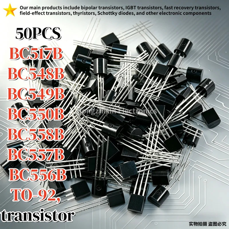 10 Chiếc BC517B BC548B BC549B BC550B BC558B BC557B BC556B TO-92 Hiệu Ứng Trường Transistr