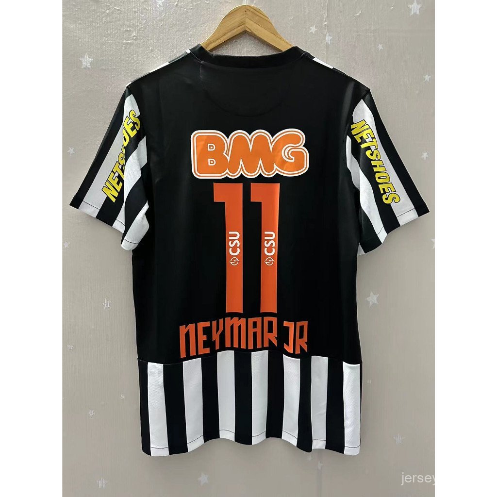 Vintage 2012 2013 Câu lạc bộ Santos Áo bóng đá cổ điển Áo bóng đá Neymar