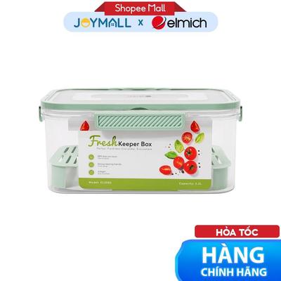 Hộp Bảo Quản Đa Năng Elmich EL3082 2.2L, Hàng Chính Hãng, Có Khay Đá Khô, 4 Chốt Khóa - JoyMall