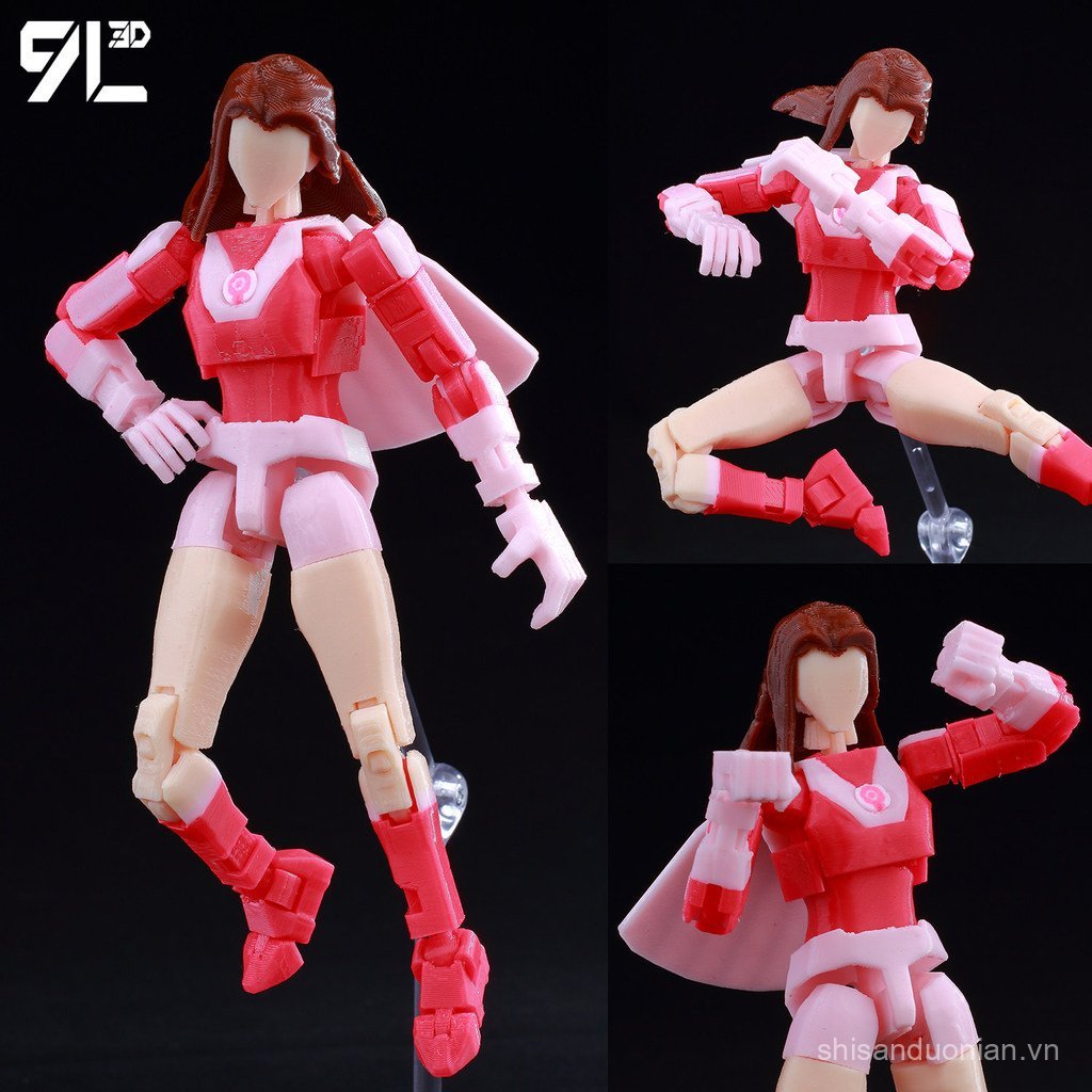 Sản phẩm mới 9L3D In Multi-Joint Movable Atomic Heroine Eve Dummy 13 Doll Invincible Kid Thành phẩm 