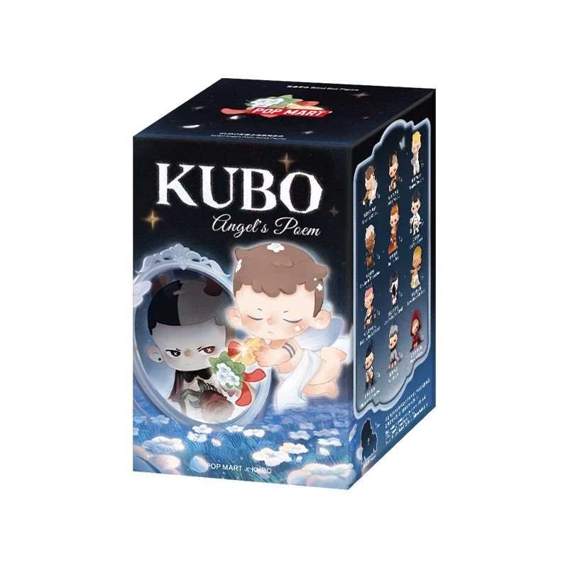 POPMART KUBO KUBO Angel Poem Series Hình-Made Mystery Box Hộp Đồ Chơi Trang Trí Quà Tặng Giao Hàng T