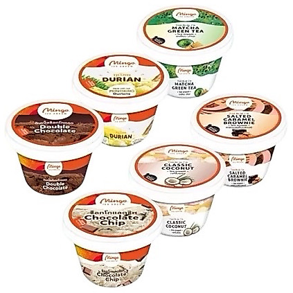 Kem Ly Mingo Thái Lan 4OZ Cup 60g - Đủ Vị Thơm Ngon, Mát Lạnh Chuẩn Vị (GIAO HỎA TỐC HCM)