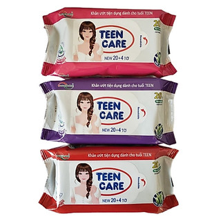 Khăn ướt dành Teen Care Hương- 20 tờ