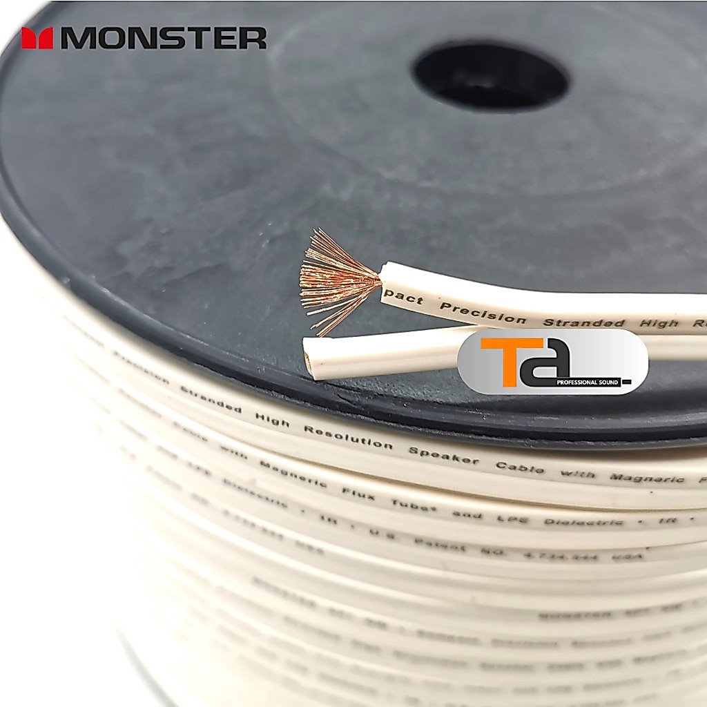 Dây Loa Monster XP 2 lõi 160 sợi đồng . Đồng Nguyên Chất . Báo giá 1 Mét