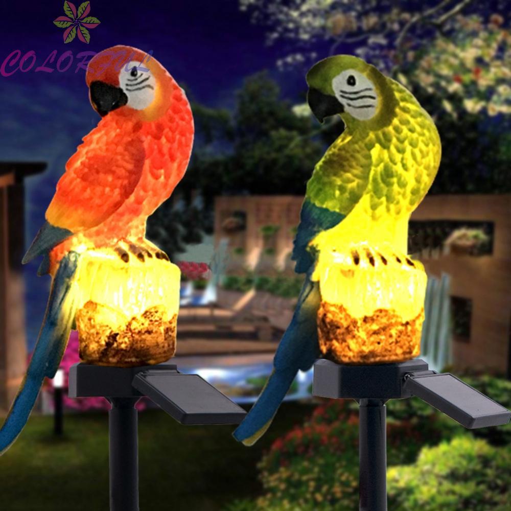 Lawn Light Lamp Yard Driveway Floor Lamp Garden Parrot Patio Picnic Porch