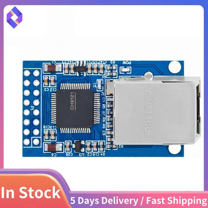 Mô-đun chuyển đổi TTL sang Ethernet CH9121 10 / 100Mbps, Cổng nối tiếp RS232 RS485 cho STM32 MCU