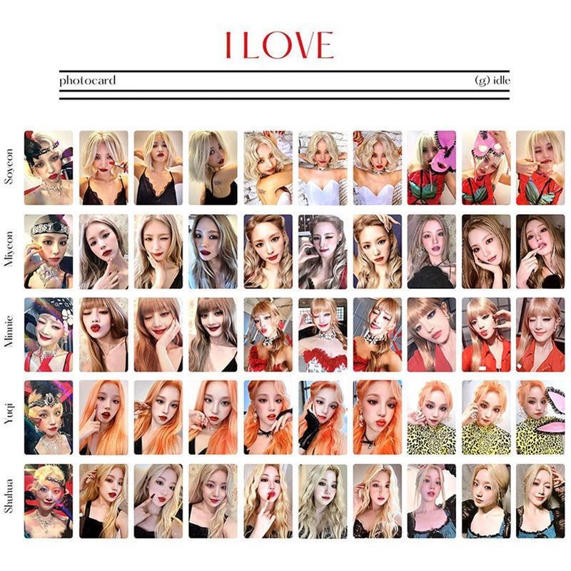 Homemade (G) I-DLE ILove Minnie Tian Xiaojuan Song Yuqi Ye Shuhua Card Homemade (G) I-DLE ILove Albu