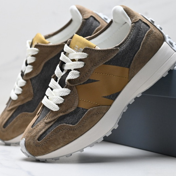 Giày giải trí thông thường Retro NB 327 Giày đi bộ chống trượt cho nam và nữ LBB4 1RQY