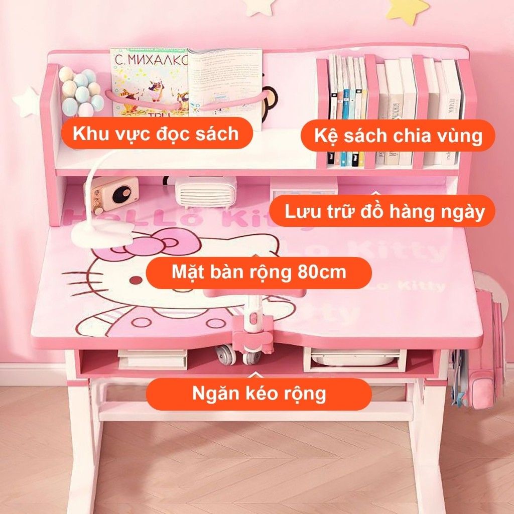 GUOGUO🔥Bàn học cho bé tiểu học Ngăn ngừa cận thị và nâng cao hiệu quả học tập | BigBuy360 - bigbuy360.vn