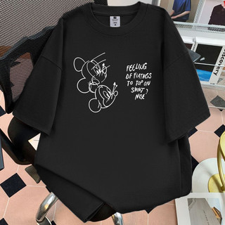 RANZIHUI Spot 【 Áo thun gia đình 100% Cotton 】 Áo thun nữ tay ngắn mùa hè in họa tiết độc đáo dành cho trẻ em của cha mẹ Áo thun cỡ lớn in họa tiết độc đáo dành cho gia đình