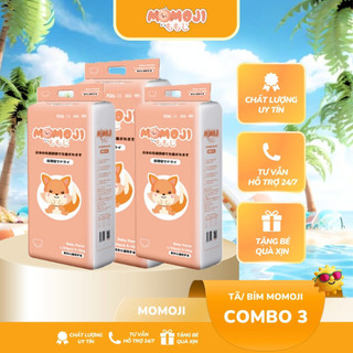  Combo 3 Bịch Tã Bỉm Momoji Extra Plus Mềm Mại Siêu Mỏng Siêu thấm hút đủ size 