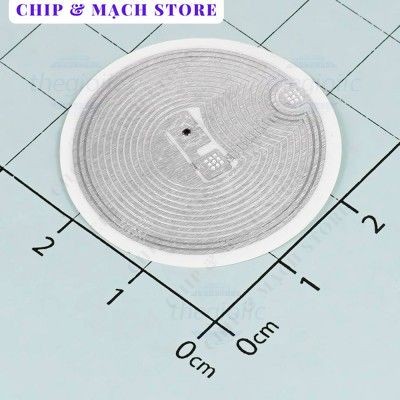 [3 Cái]- Nhãn NFC IC RFID Tag 30mm 13.56MhzChip & Mạch Store