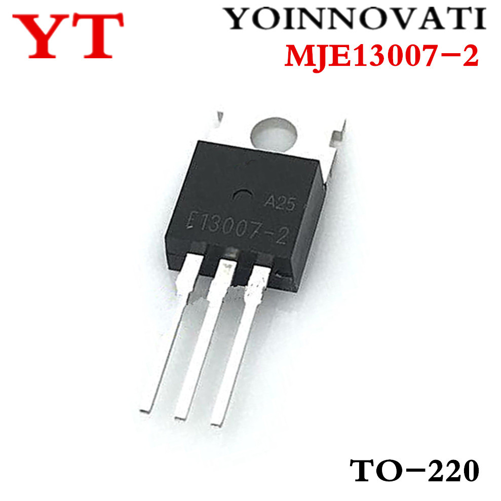 100 Cái / lốc MJE13007 MJE13007-2 E13007-2 TO-220 IC Chất Lượng Tốt Nhất