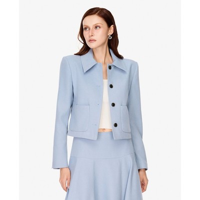 GIGI - Áo khoác blazer nữ tay dài phom croptop_G1603O252611-24