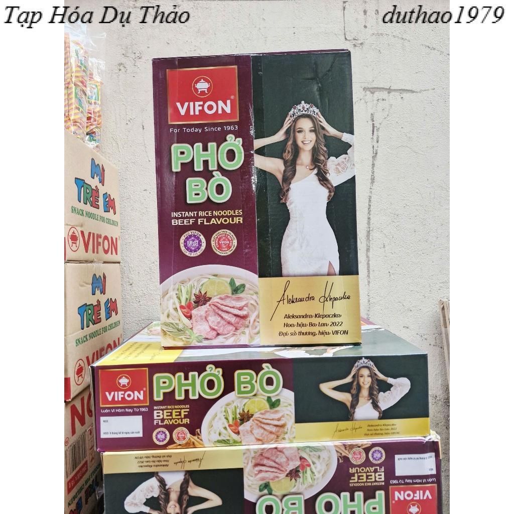 Thùng Phở Bò Vifon Gói 65g ( thùng 30 gói )