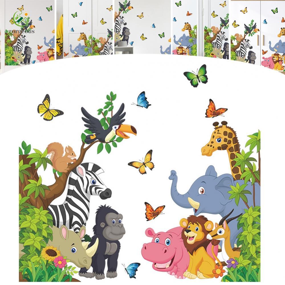 [FUXIN]Wall Sticker Room Wall Decoration Art Bedroom Decor Forest Living Room
