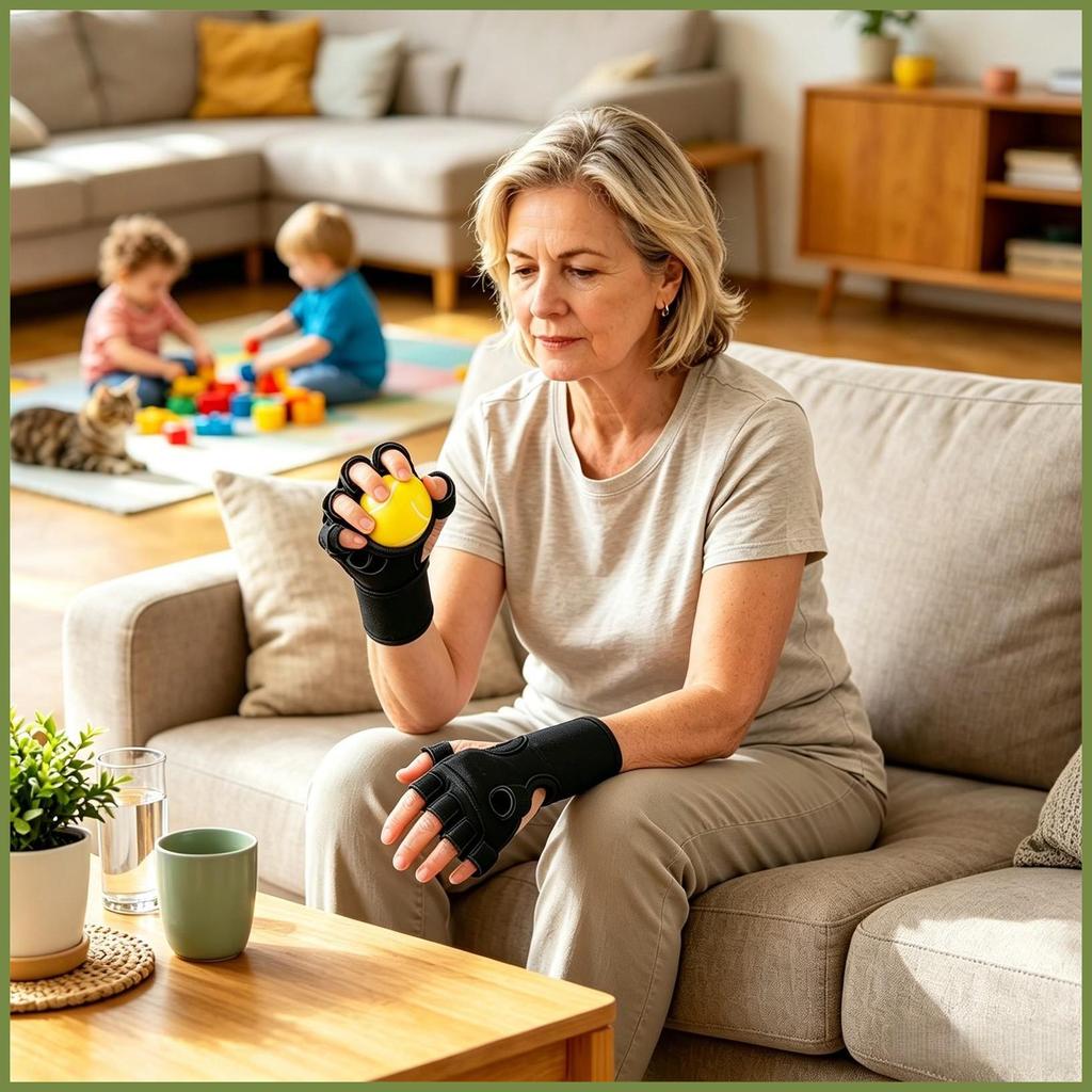 Grip Strength Ball Grip Muscle Trainer Ball Finger Strengthening Tool for Home Office Gym Fitness Ro