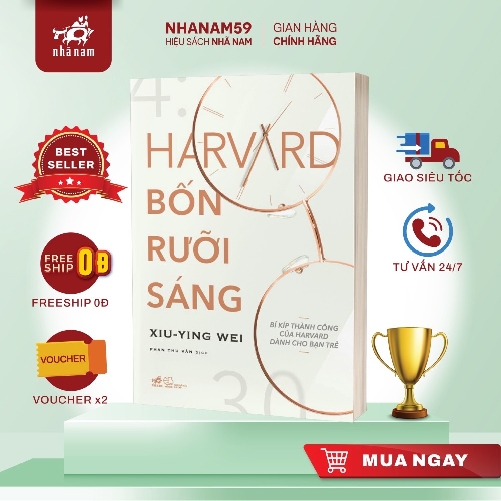 Sách - Harvard bốn rưỡi sáng (Xiu-Ying Wei) (Nhã Nam)