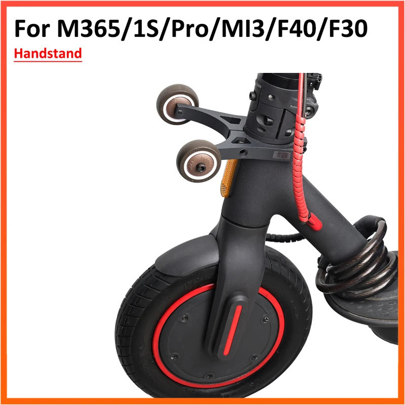 Chân Đế Cho Xiaomi M365 1S Pro Xe Tay Ga Điện Cho Ninebot F40 F30 F20 Phụ Trợ Bánh Xe Giá Đỡ Gấp Bán