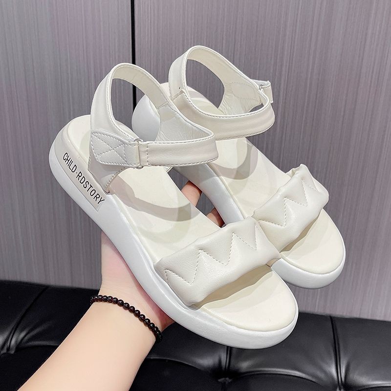 Dép Nữ 2023 Học Sinh Mùa Hè Đế Dày Cổ Tích Phong Cách Thời Trang Phù Hợp Với Bên Ngoài Mặc Sandal La
