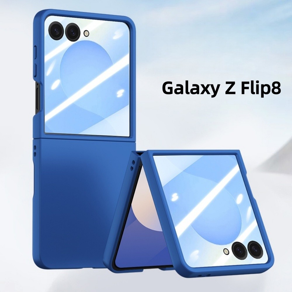 Ốp Kẹo Siêu Mỏng Matte Cho Samsung Z Flip 7 8 6 5 4 3 2 Flip7 FE ZFlip8 PC Cứng Chống Sốc Cho Samsun