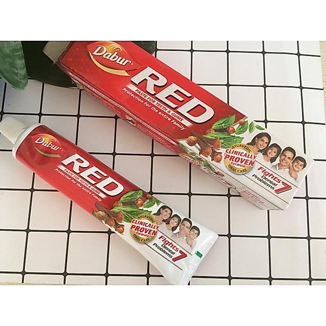 kem _đánh_răng_chống_ê_buốt_răng_ RED DABUR