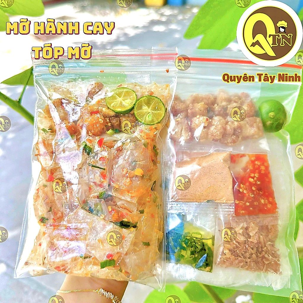 Bánh tráng Phơi Sương Dẻo Sate-Hành Phi-Hành Lá Muối Nhuyễn Siêu cay Bánh Tráng Tây Ninh
