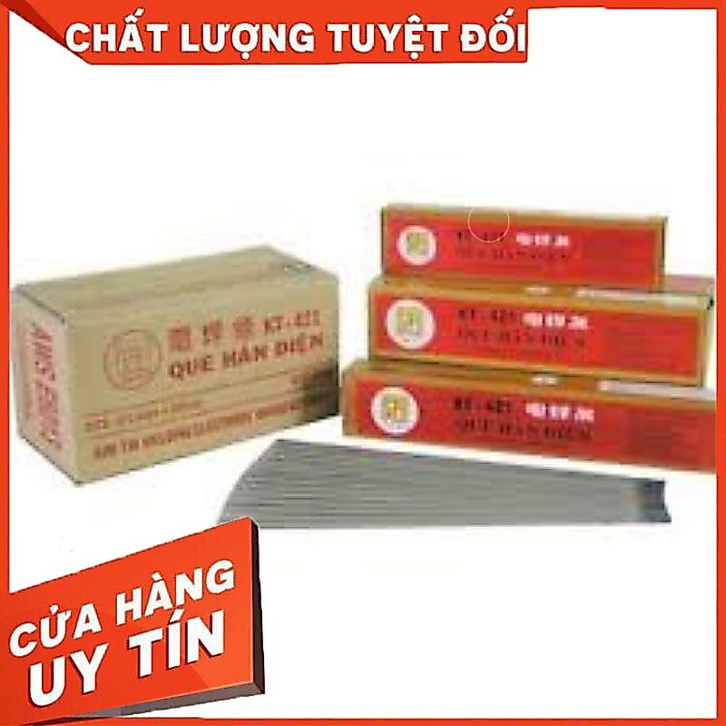 combo 30 que hàn sắt,que han điện kim tín 2li5 hoặc 3li2