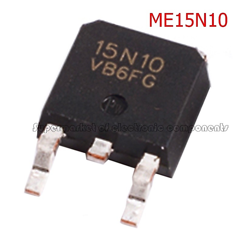 Set 10 Linh Kiện Điện Tử ME15N10-G ME15N10 TO-252 TO252 15N10 mosfet