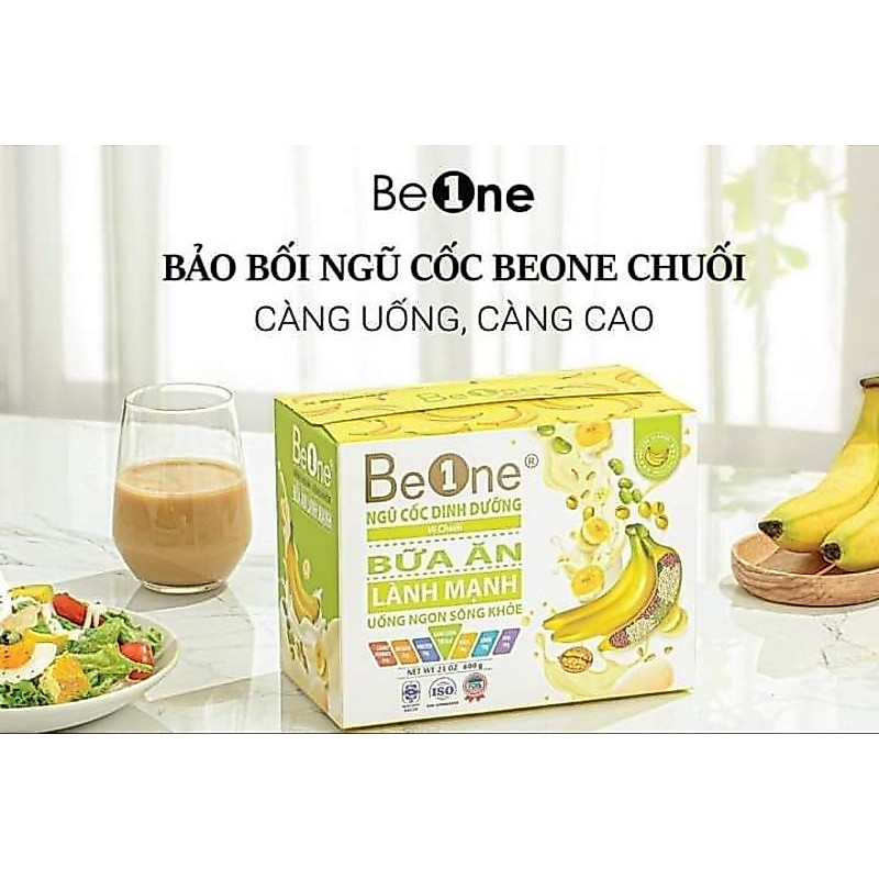 Ngũ cốc BeOne vị chuối date mới chính hãng ( HSD 2027)