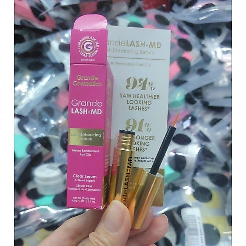 [ 0,7ml ] Tinh chất dưỡng mọc dài và dày mi sau 4 tuần Grande Lash MD