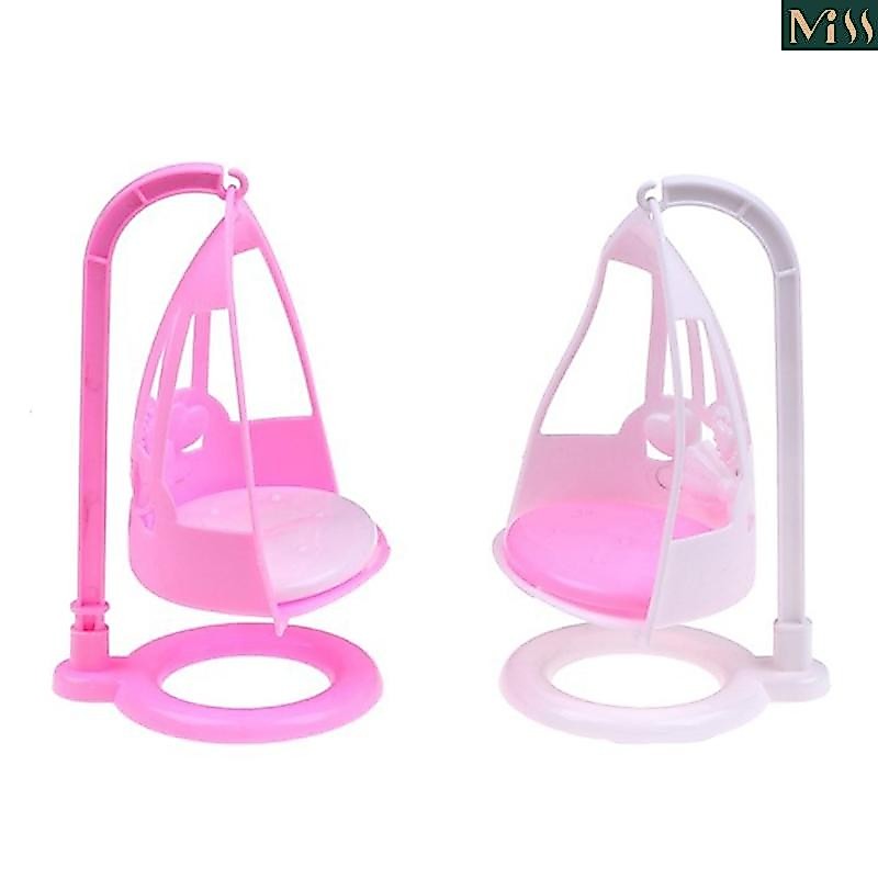 Miss * 5 5in Cho Nhà Búp Bê Phụ Kiện Nhập Vai Đồ Chơi Dễ Thương Thu Nhỏ Ghế Xoay Bánh D