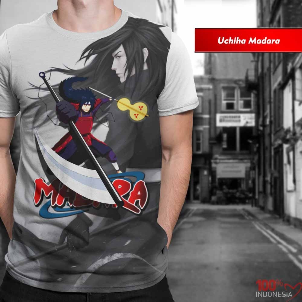 Giới hạn Sasuke Madara Anime 3D Print T-Shirt Distro - In T-Shirt Center