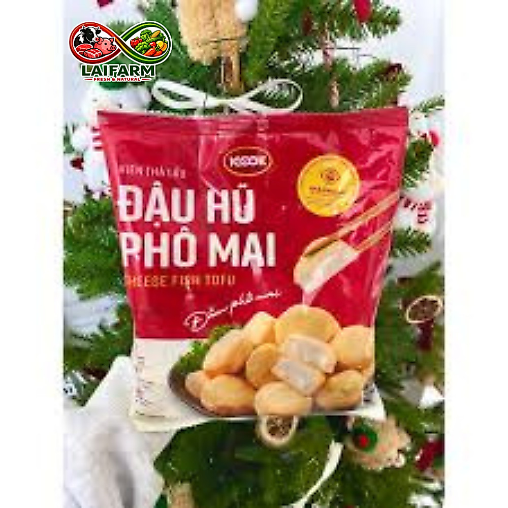 [Laifarm] [HỎA TỐC HN] - Viên thả lẩu đậu hũ phô mai thả lẩu Manwah Icook 500g