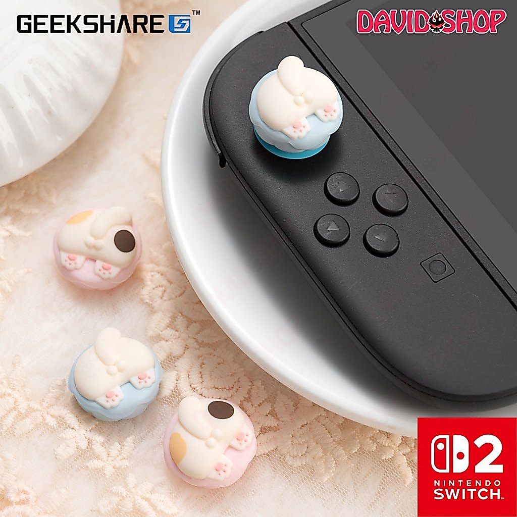Núm bọc analog (GeekShare) Bi Mèo cho Joy-Con, Pro Controller 2 - Nintendo Switch 2