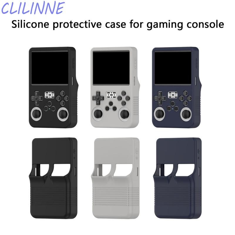 Ốp Bảo Vệ CLI Da Silicon Chống Trầy Xước Vỏ Cho R36S Máy Chơi Game Tay Cầm Da Tay Game Nhà Ở Phụ Kiệ