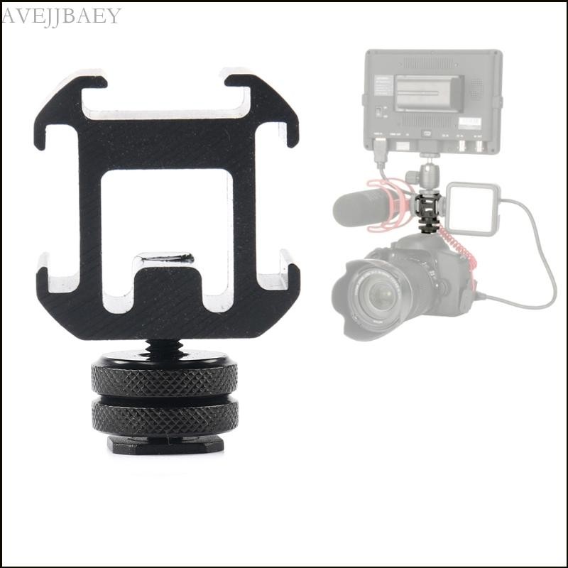 Avejjbaey 3 Hot Shoe Mount Adapter Vít kép Giá đỡ cho máy ảnh DSLR