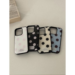  Ốp điện thoại chấm bi toàn màn hình chống rơi cho iPhone 16 Promax 15 Promax 11 12 13 14plus 15plus 16e 16plus 15pro 