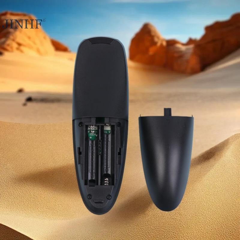 JINHF GAMINJA G10S Chuột Không Khí Điều Khiển Từ Xa Bằng Giọng Nói 2.4G Con Quay Hồi Chuyển Không Dâ