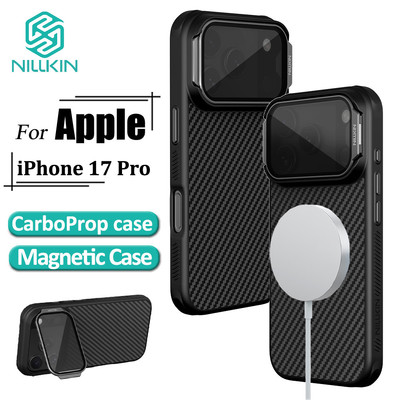 Ốp điện thoại Nillkin CarboProp cho iPhone 17 Pro Max / 17 Pro Sợi Aramid + Vỏ từ tính TPU