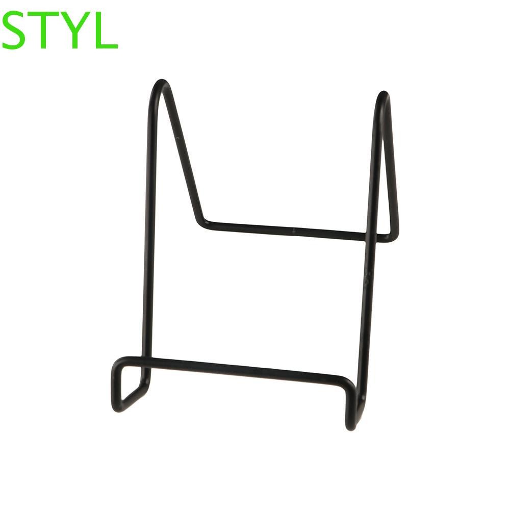 STYL Iron Magazine Rack, File Book Storage Rack, Bộ sưu tập ảnh báo đơn giản Giá đỡ để bàn