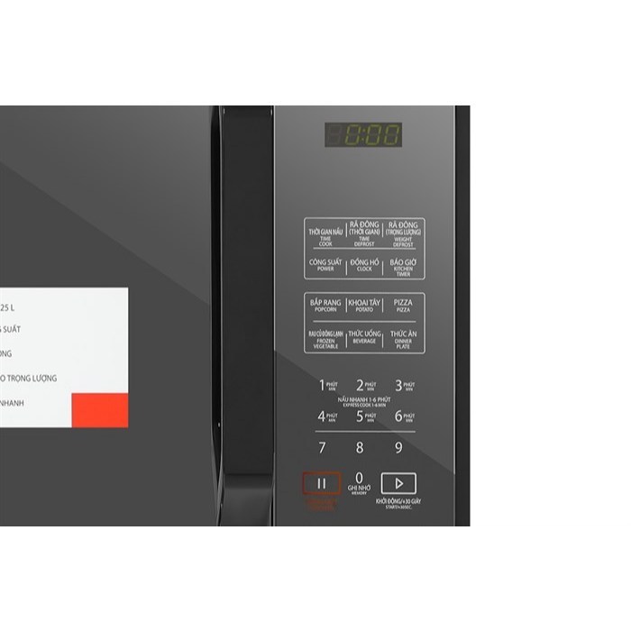 Lò vi sóng Toshiba MM-EM25PE(BM) Màu Đen 25L 800W Điều Khiển Cảm Ứng Chính sách / Bảo hành 12 tháng | BigBuy360 - bigbuy360.vn
